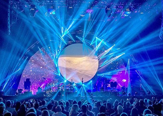 L'esposizione principale rotonda P1.875 P1.538 P2, 750cd/m2 ha condotto l'esposizione di pubblicità