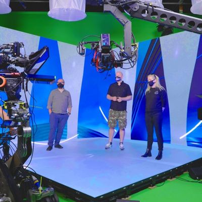 HD 16 bit P1.95 Ripresa in background dello schermo LED XR virtuale per interni