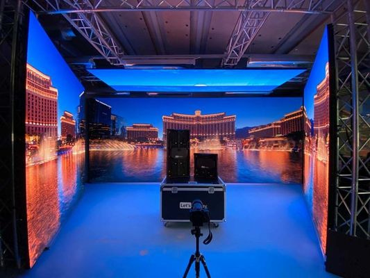 P1.95 P2.5 P2.6 Produzione virtuale Xr LED Screen 7680hz Studi cinematografici 3d immersivi