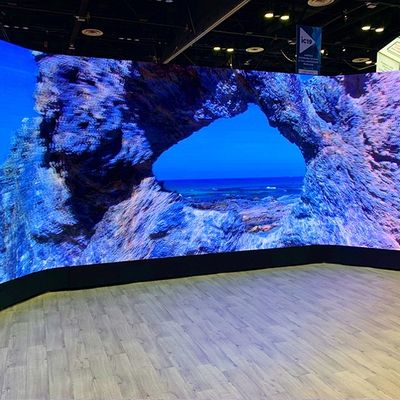 Tasso di aggiornamento immersivo dell'esposizione di LED 3840Hz di realtà P1.87 480x480mm