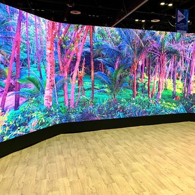 Tasso di aggiornamento immersivo dell'esposizione di LED 3840Hz di realtà P1.87 480x480mm