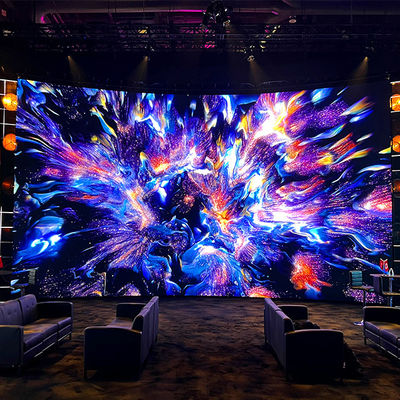 il livello 3840hz aggiorna l'esposizione di LED immersiva dell'interno P1.57 P1.87 P2.5