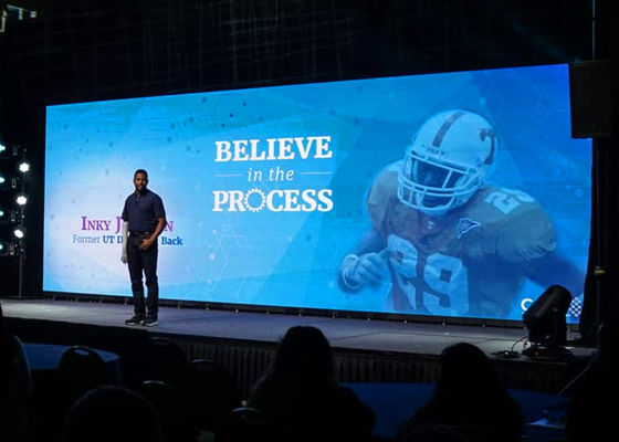 lo schermo principale all'aperto 2 affitto della garanzia P1.95 P2.5 di anno ha condotto la visualizzazione per l'esposizione principale locativa all'aperto della fase