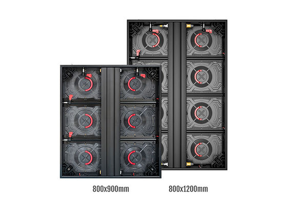 P10mm all'aperto ha riparato l'esposizione di LED di alluminio impermeabile del Governo dell'installazione 800x1200mm per esposizione principale via esterna