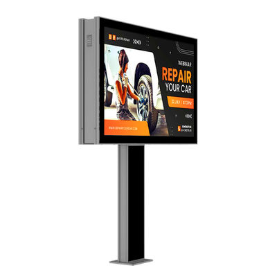 Facile installazione p6 schermato segno all'aperto autostrada pannello pubblicitario digitale elettronico display cartellone LED