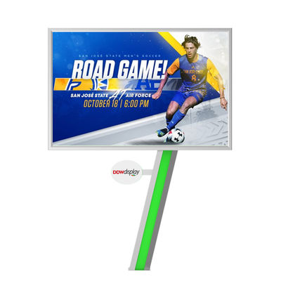 Facile installazione 8000nits IP65 P6 cartellone pubblicitario in acciaio a LED prezzo cartelloni pubblicitari a LED all'aperto