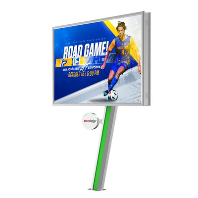 Facile installazione 8000nits IP65 P6 cartellone pubblicitario in acciaio a LED prezzo cartelloni pubblicitari a LED all'aperto