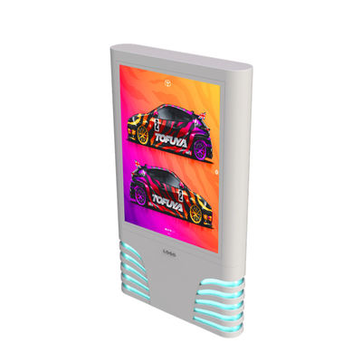 IP65 impermeabile 8000nits profilo di alluminio p4 p5 p6 p8 p10 mupi digitalled display digital signage