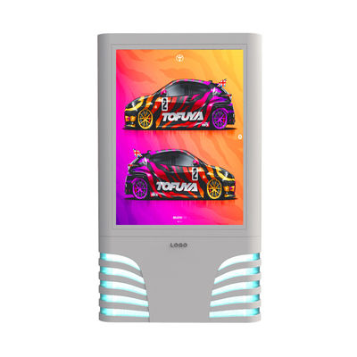 IP65 impermeabile 8000nits profilo di alluminio p4 p5 p6 p8 p10 mupi digitalled display digital signage