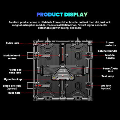 7680hz p1.56 p3.91 p2.6 p2.97 p2.604 p2.976 schermo a LED per video di parete