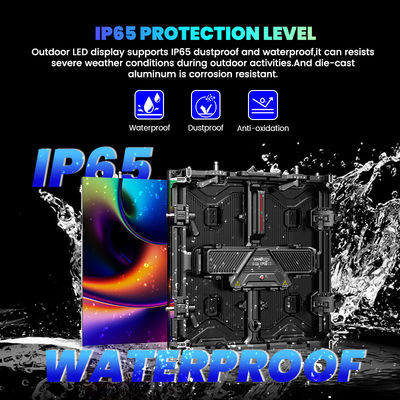 Full color 7680hz impermeabile 500x500 p1.56 p3.91 p2.6 p2.97 p2.604 p2.976 schermo a LED a parete video stage noleggio