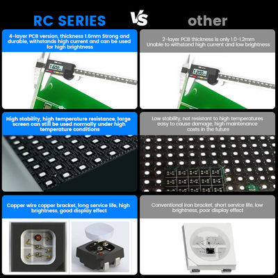 7680Hz P2.976 Display video a parete per palcoscenico Chiesa Concerto Eventi Pantalla Interiore Outdoor Noleggio schermo a LED in affitto