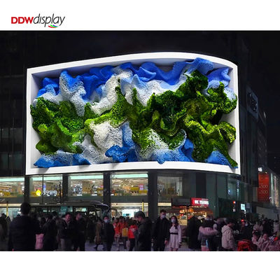 P10mm P8mm P6.67mm P5mm 10000nits Esterno IP68 Impermeabile Pubblicità 960x960mm Display LED