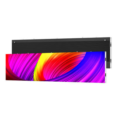 Disegno a LED interno in alluminio P1.56 P1.95 P2.5 P2.6 P2.9 P3.91, 500x250/750x250/1000x250 mm per mostre e display al dettaglio