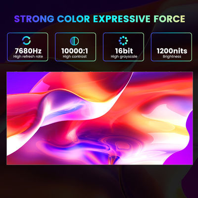 schermo a LED fisso per interni 500x250/750x250/1000x250mm, armadio in alluminio, luminosità 1200nits, P1.56 P1.95 P2.5 P2.6 P2.9 P3.91 per display commerciali