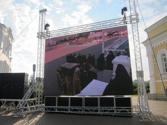 Il video principale dell'interno impermeabile dello schermo di affitto LED di alta luminosità mura il RGB SMD 3 in 1