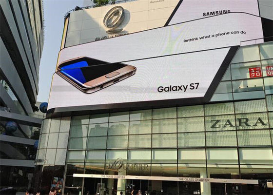 Alto schermo dello schermo curvo P10 di luminosità LED con progettazione curva del Governo