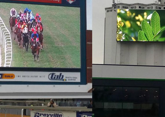 Schermo all'aperto anteriore senza cuciture dell'esposizione di LED di manutenzione P10 RGB SMD LED