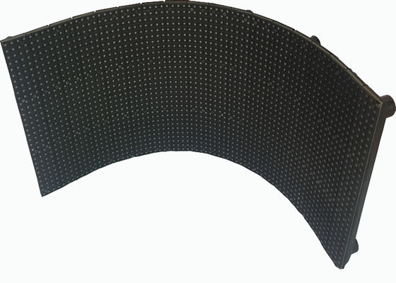 Colore pieno flessibile dello schermo della tenda della grande LED maglia di P16, pannello della flessione LED della pubblicità