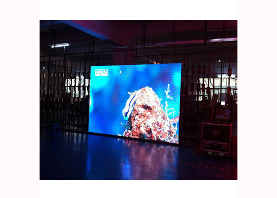 Parete di pubblicità dell'interno P8 di Smd di colore pieno dello schermo di visualizzazione del LED della doppia striscia video