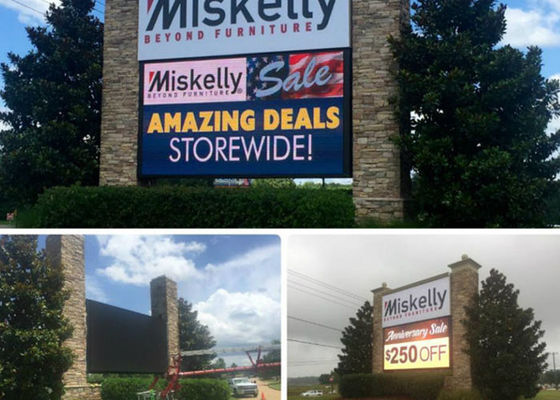 Esposizione di LED all'aperto statica di colore pieno del tabellone per le affissioni P20 di IP65 RGB LED per la scuola