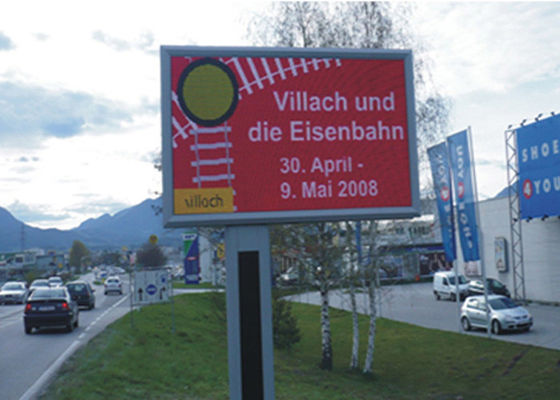 L'esposizione di LED all'aperto luminosa eccellente di colore pieno DIP346 P20 con la ricerca statica facile installa