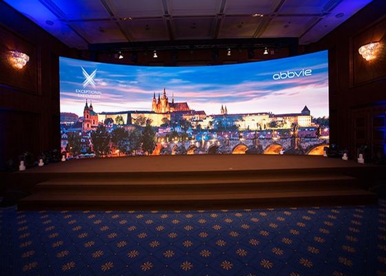 Esposizione di LED locativa della fase di 1R1G1B P6 45W 1500cd/M2