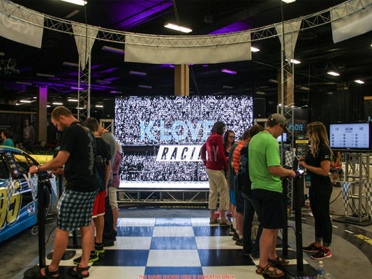 alluminio fisso dell'interno dello schermo di 1500nits P5mm SMD3528 LED