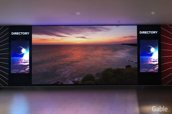 Governo d'acciaio principale colore pieno del ferro del tabellone per le affissioni 290W/m2 di 5500cd/m2 P10