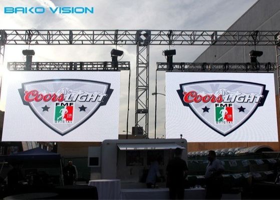 esposizione locativa SMD1921 di 6000nits P3.91 LED video per la pubblicità della manifestazione
