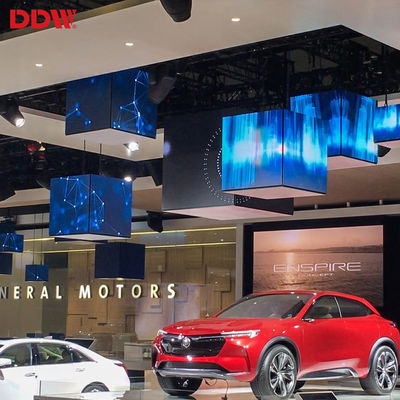 L'abitudine dell'interno P2.5mm ha condotto il cubo magico, schermo video ha condotto l'esposizione del cubo