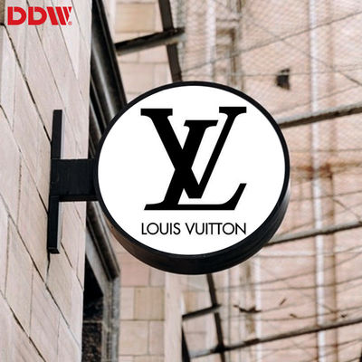 Segno rotondo all'aperto P4.68 LED, esposizione principale circolare di logo