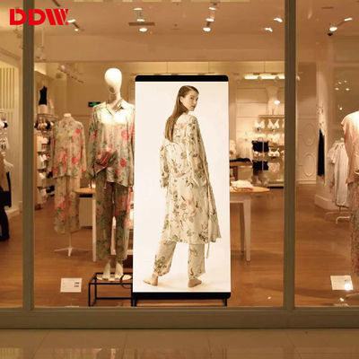 Schermo a specchio LED per pubblicità video digitale Schermo portatile ultra sottile per interni P1.75 P2 P2.5