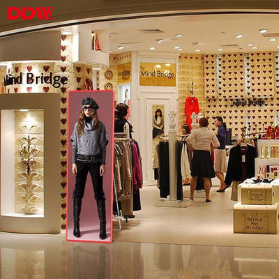 Schermo a specchio LED per pubblicità video digitale Schermo portatile ultra sottile per interni P1.75 P2 P2.5