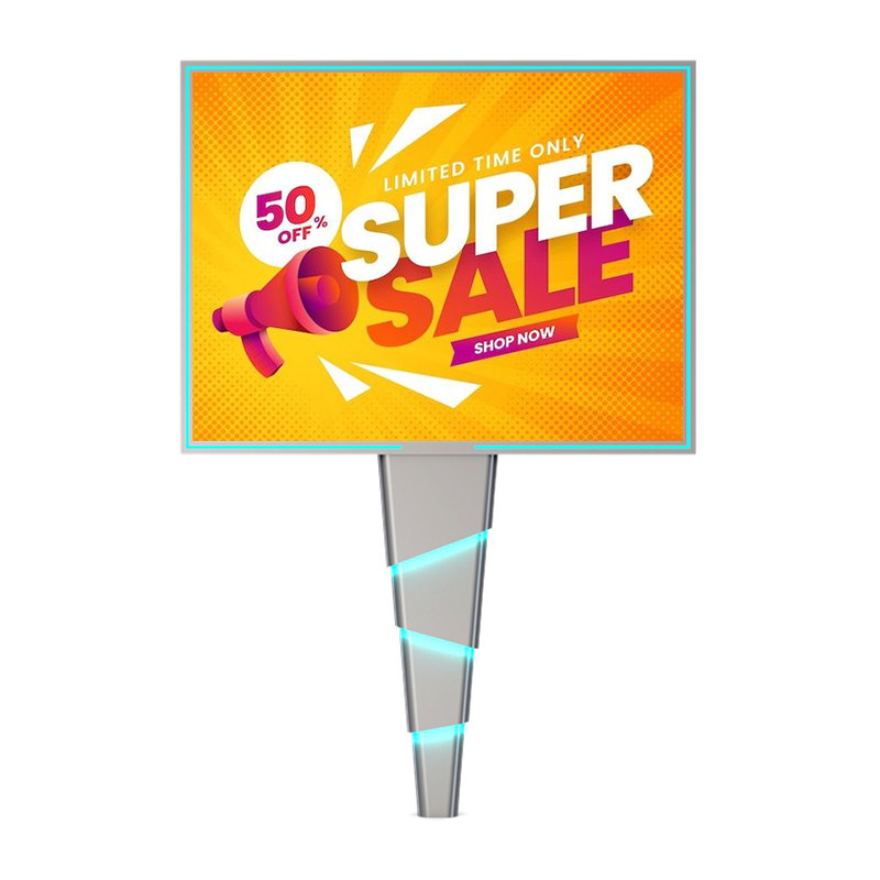 Facile installazione 8000nits IP65 p6 in acciaio all'aperto led cartelloni pubblicitari digitali