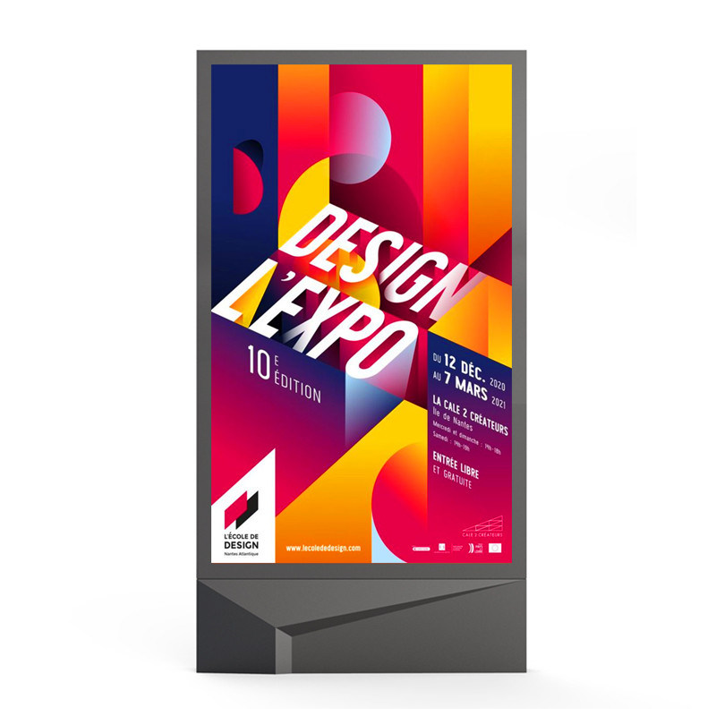 Facile installazione 3840Hz IP65 impermeabile P4 P5 P6 P8 P10 10000nits Outdoor LED Mupi led digital signage